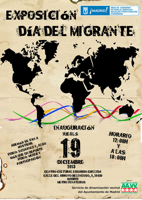 Exposición del Día del Migrante