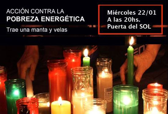 Acto contra la pobreza energética